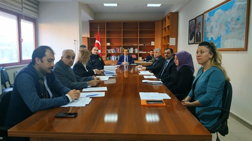 KADINA YÖNELİK ŞİDDETLE MÜCADELE KOORDİNASYON, İZLEME VE DEĞERLENDİRME TOPLANTISI GERÇEKLEŞTİRİLDİ