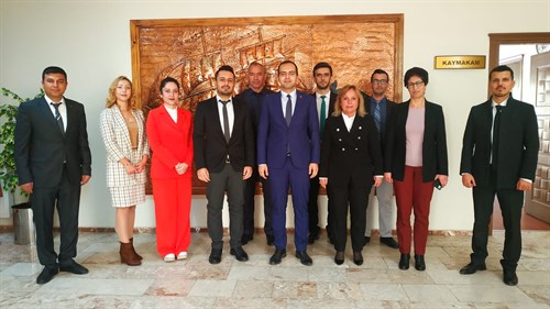 Öğretmenlerimizin Kaymakamımız Sayın Oray GÜVEN'i Ziyareti